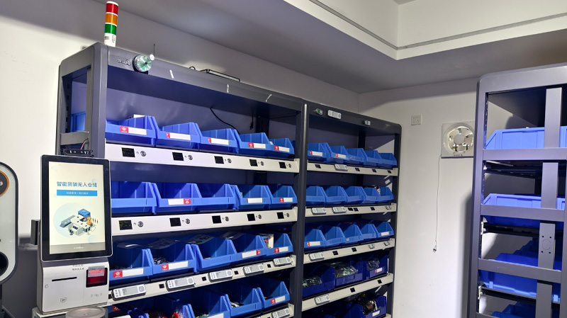 智能亮灯称重物料货架：重构企业智能仓