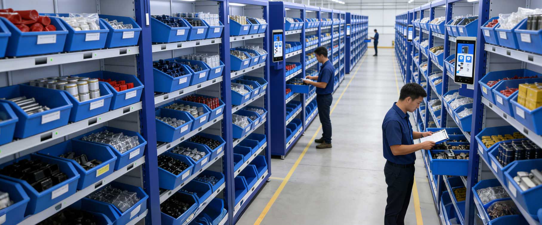 称重识别智能货架在物流仓储管理中快速