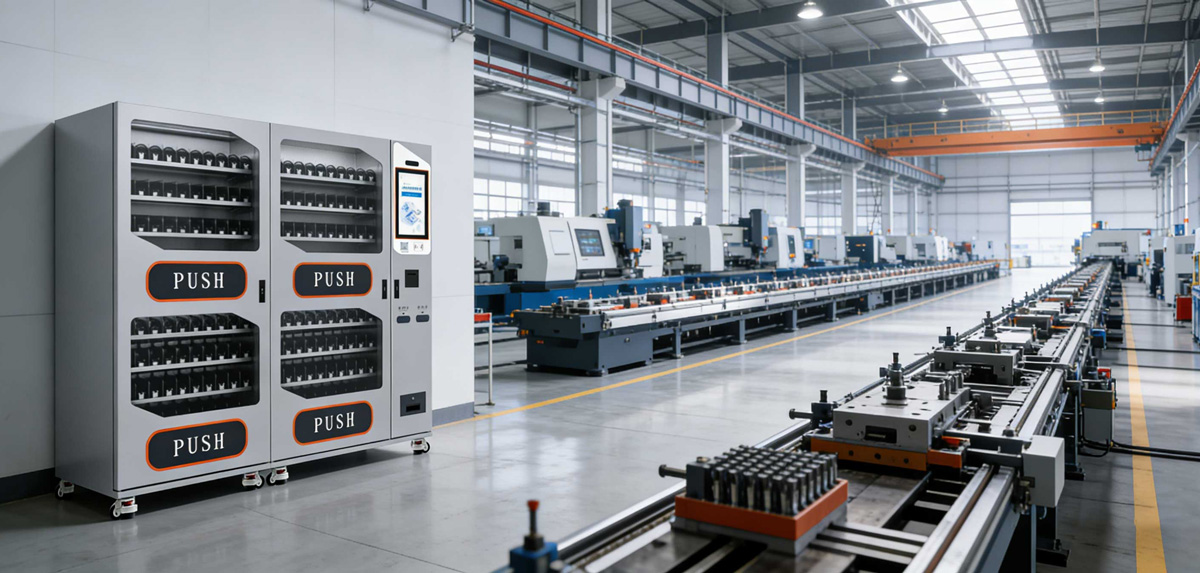 智能螺旋刀具管理柜：企业车间物料智能