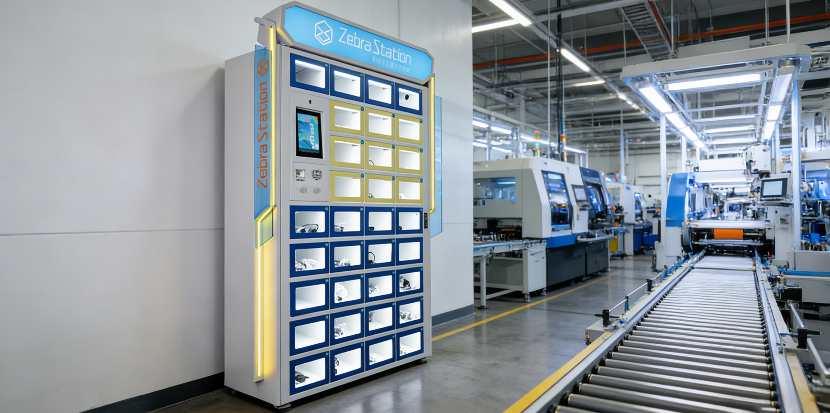 车间生产物料损耗困局：智能格口物料柜