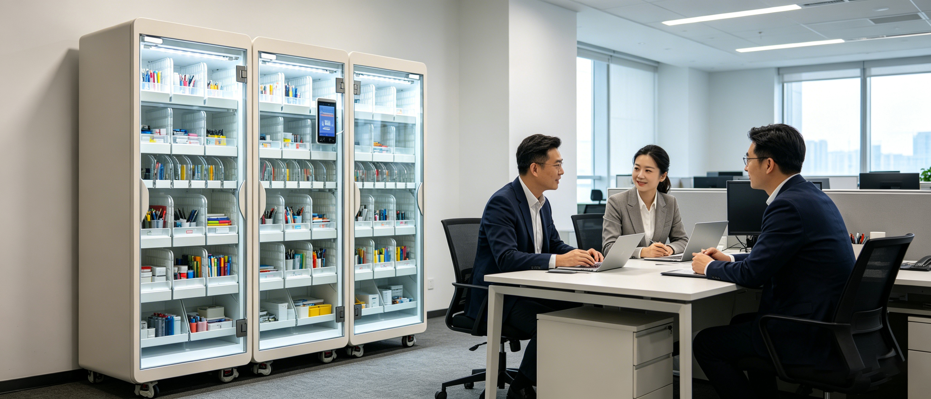 智能办公文具柜-破局办公内耗，重塑企业
