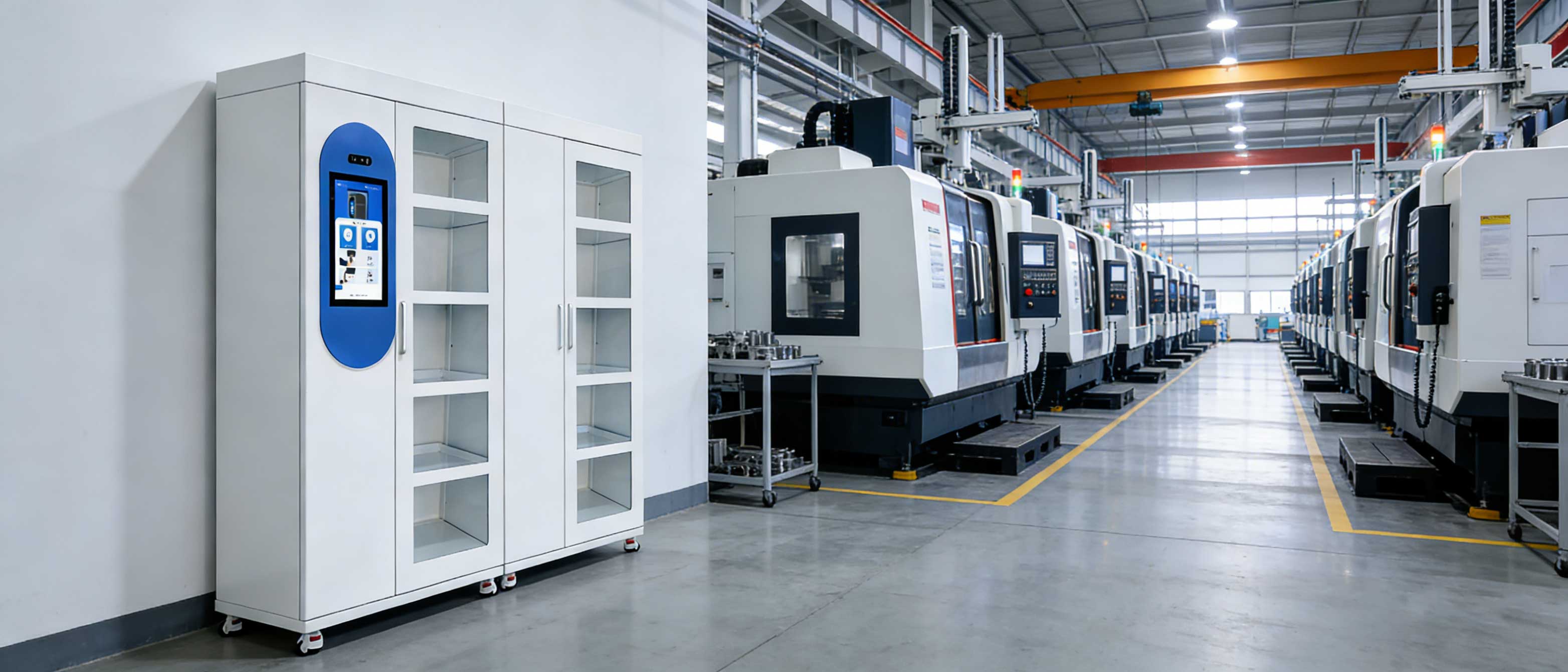 智能工具柜：解锁企业高值工具管理的效