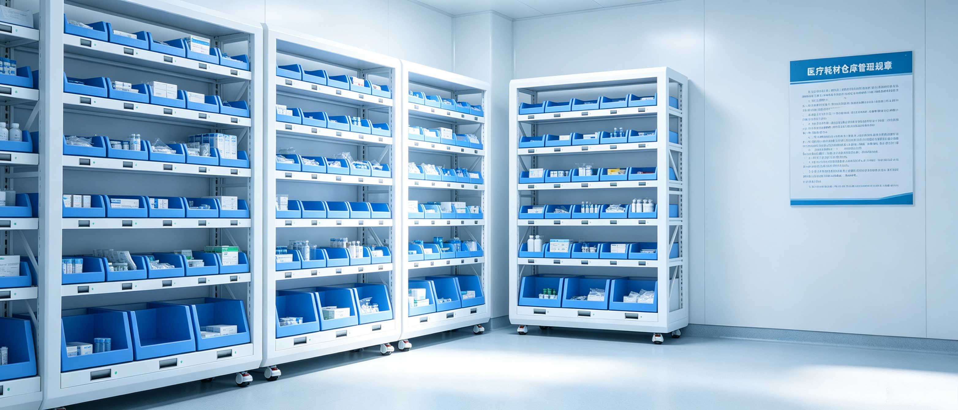 称重物料货架在医疗耗材仓的智能化改造