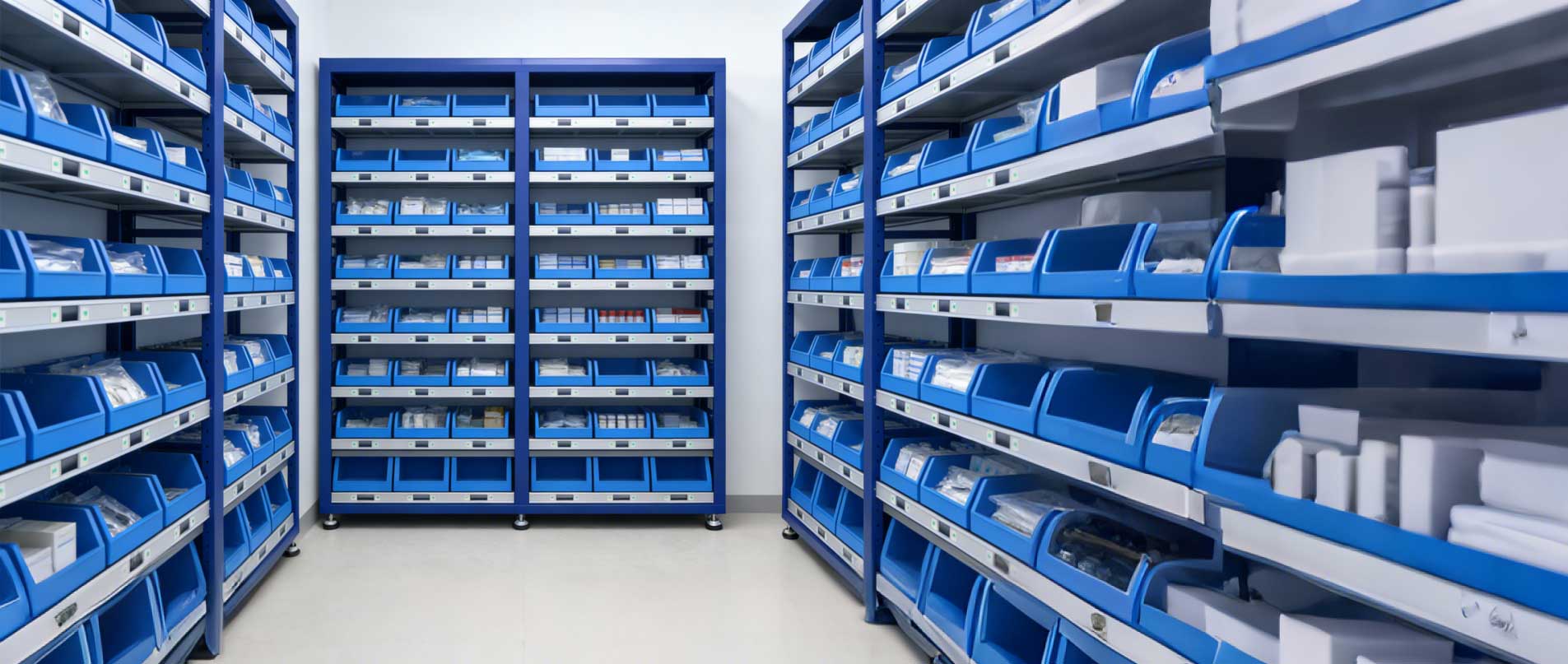 基于精确重力识别技术的智能物料货架在