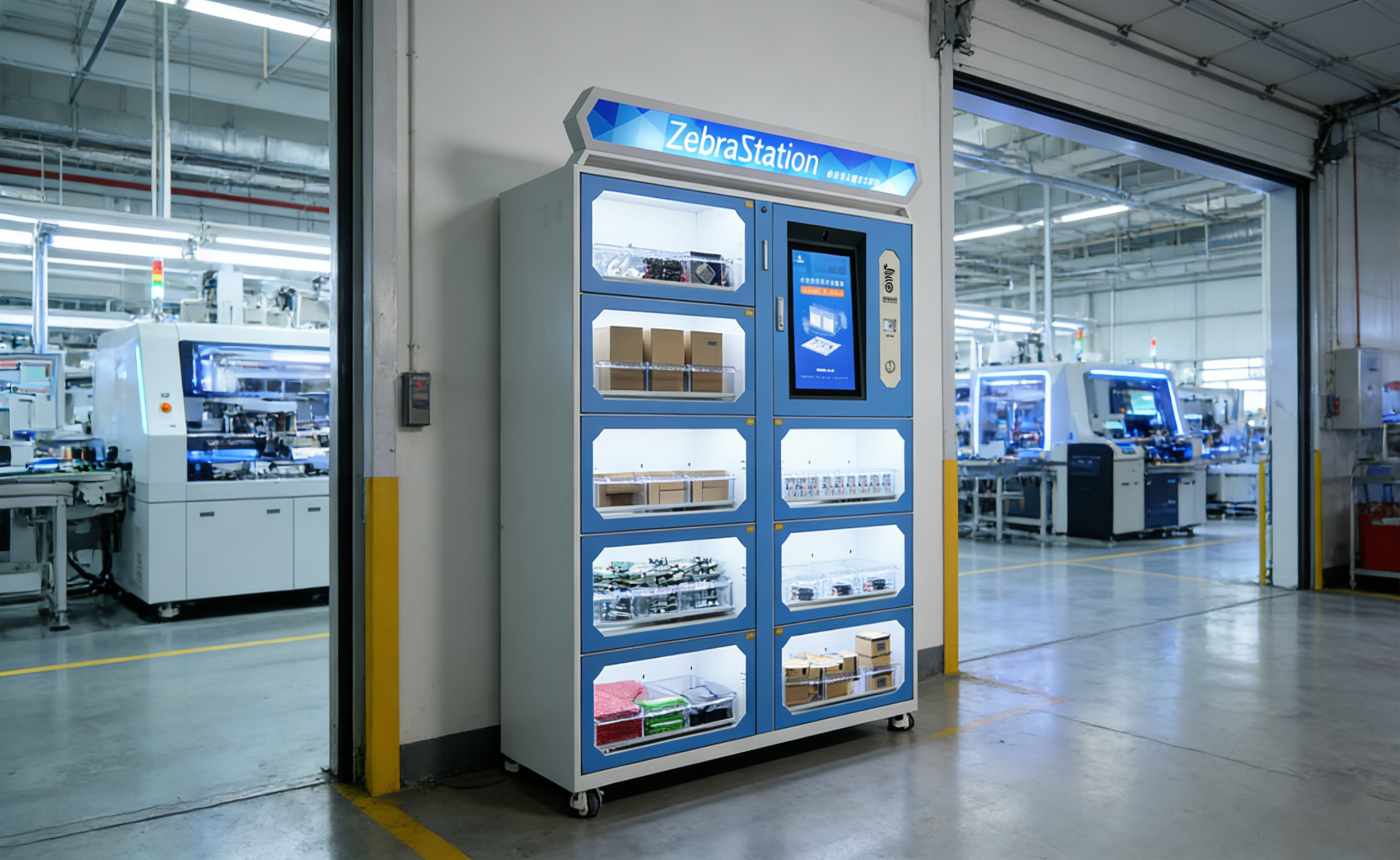 智能格口物料柜：企业综合物资管理系统